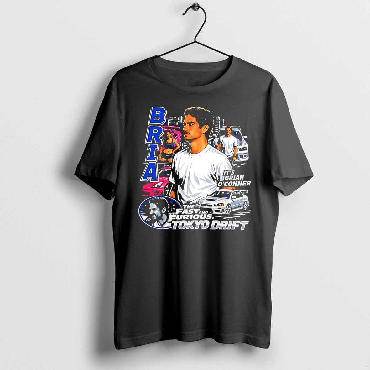 Officials Brian Oconner The Fast And The Furious Tokyo Drift Tee Premium T Shirt