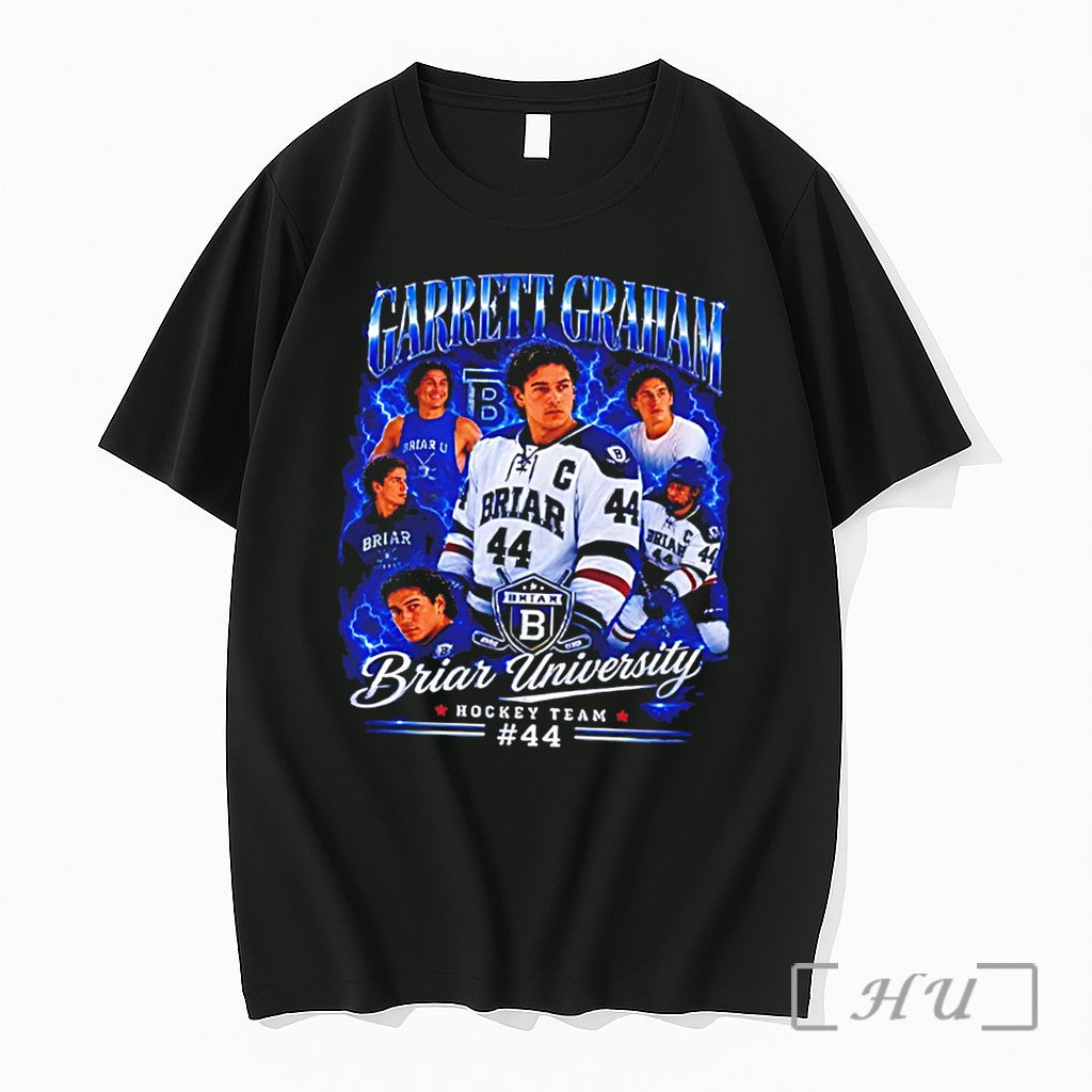 Officials Briar University Graham 44 Hockey Team Graphic Tee