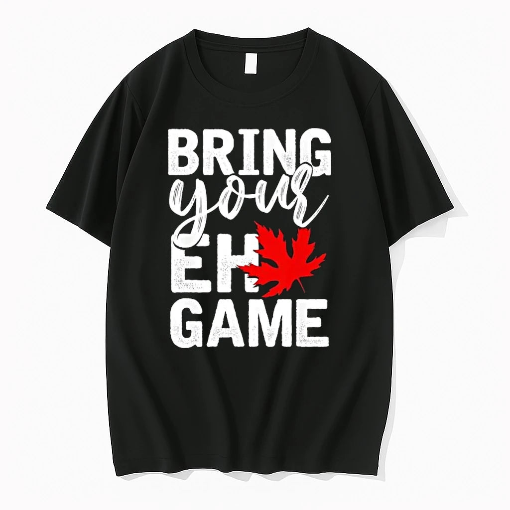 Officials Bring Your Eh Game Canada Canadian Maple Leaf Premium T Shirt