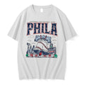 Officials Brotherly Love Baseball Club Phila Liberty Bell Distressed Tee Premium T Shirt