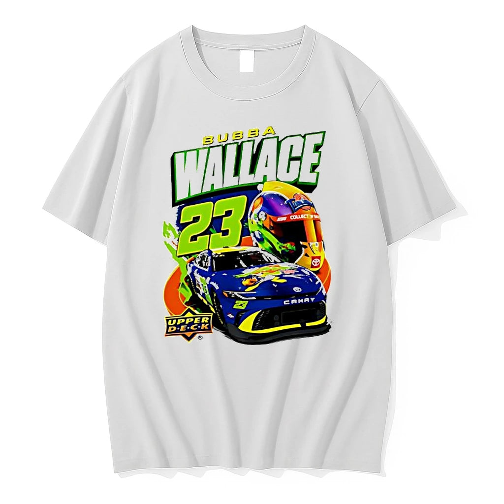 Officials Bubba Wallace 23xi Racing Nascar Upper Deck Bubba Wallace Premium T Shirt