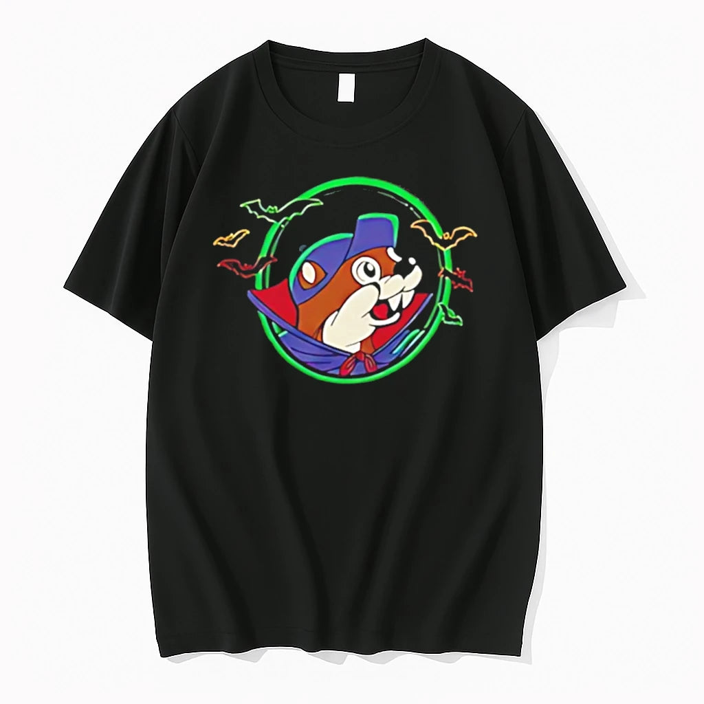 Officials Buc Ees 2026 Quick Bites Spooky Nights Dark Vampire Halloween Tee