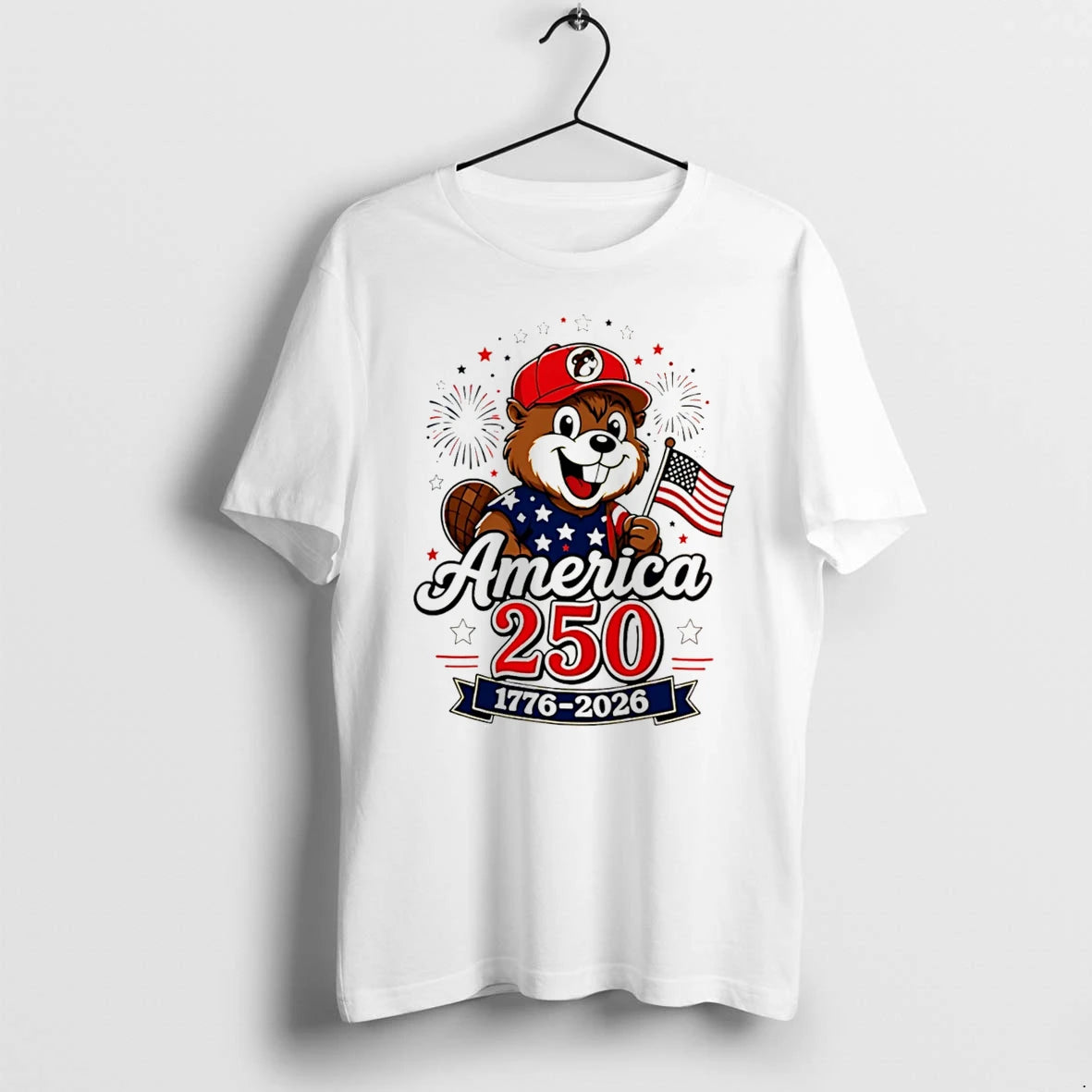 Officials Buc Ees 4yh Of July America 250 Celebration 1776 2026 Tee