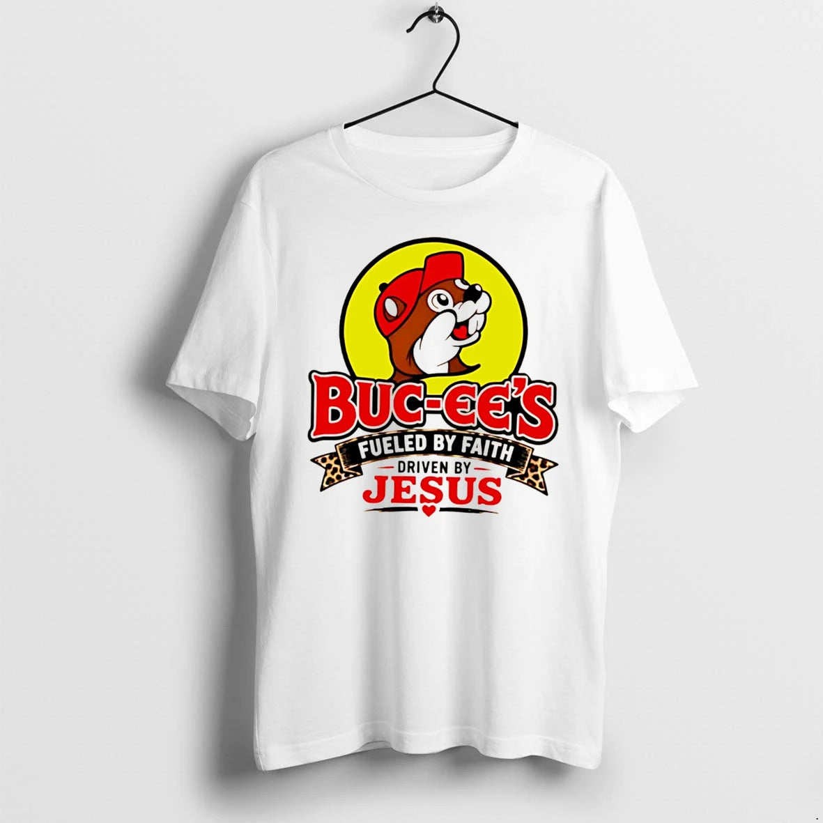 Officials Buc Ees Fueled By Faith Driven By Jesus Tee Premium T Shirt