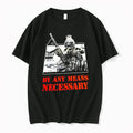 Officials By Any Means Necessary Masked Figure Activism Premium T Shirt