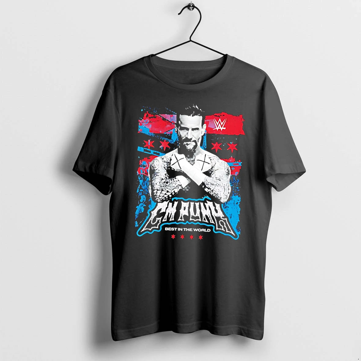 Officials Cm Punk Best In The World Wrestler Vintage Tee Premium T Shirt