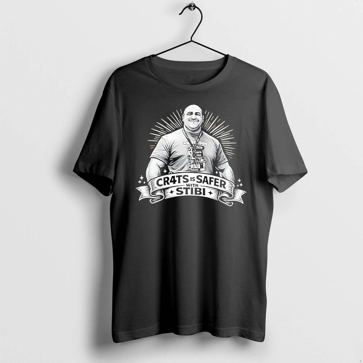Officials Cr4ts Is Safer With Stibi Tee Premium T Shirt