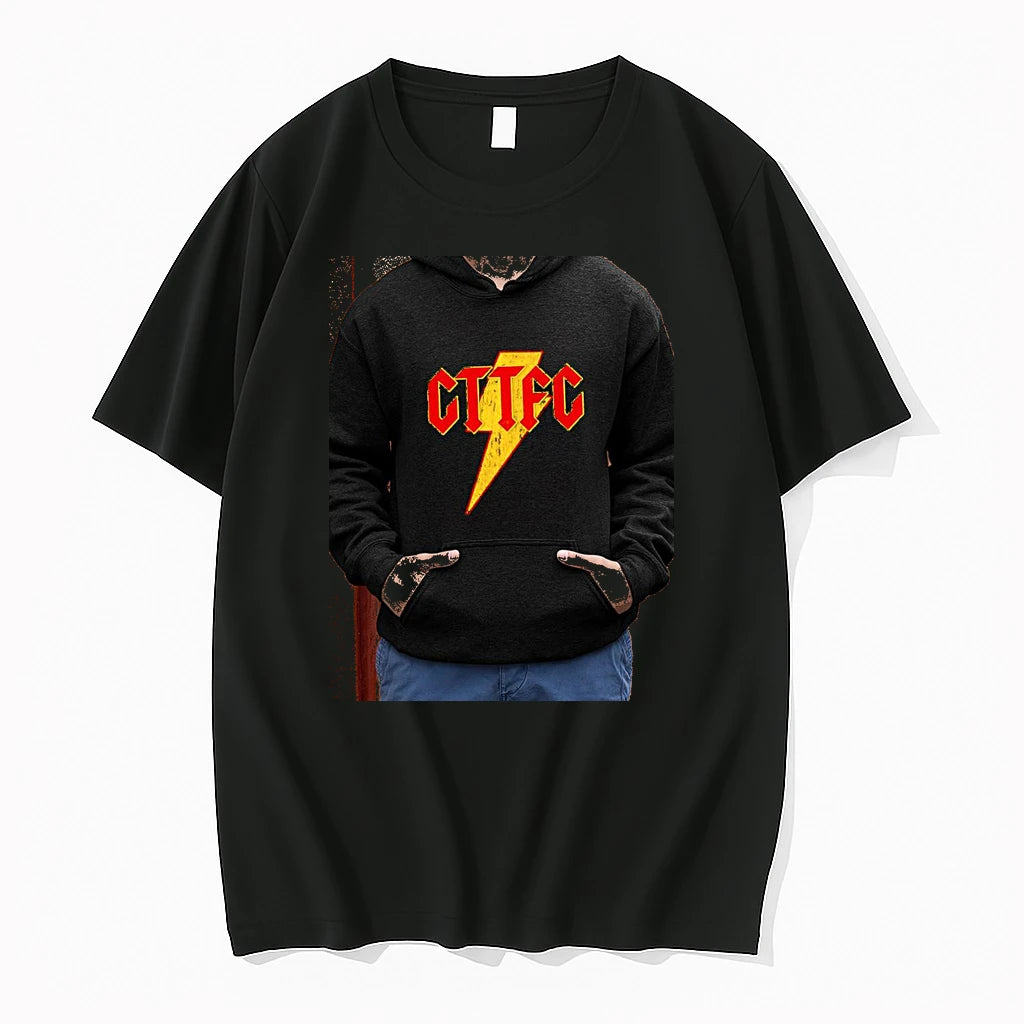 Officials Ctfc Band Logo Tribute Hard Rock Music Lightning Bolt Premium T Shirt