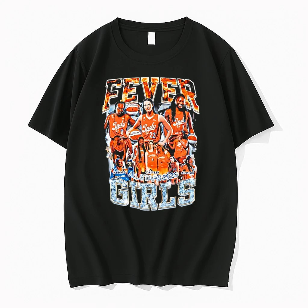 Officials Caitlin Clark Indiana Fever All Stars 2026 Wnba Players Graphic Women
