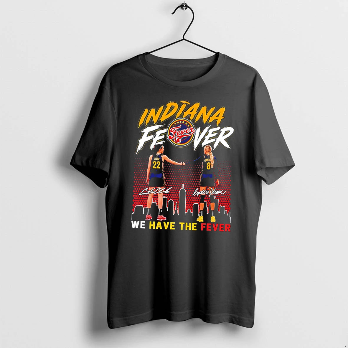Officials Caitlin Clark Lexie Hull Indiana Fever Fan Bootleg Tee Premium T Shirt