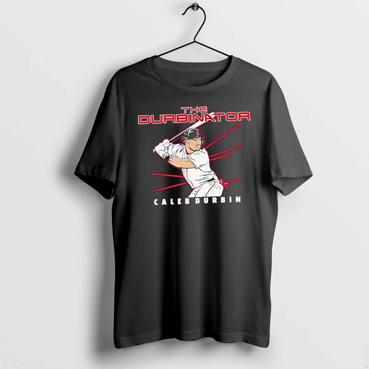 Officials Caleb Durbin Scranton Railriders The Durbinator Mlb Signature Premium T Shirt