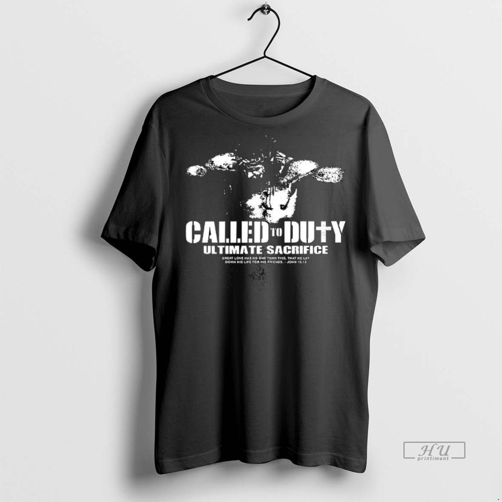 Officials Called To Duty Parody Ultimate Sacrifice Vintage Graphic Tee Shirt Sweater