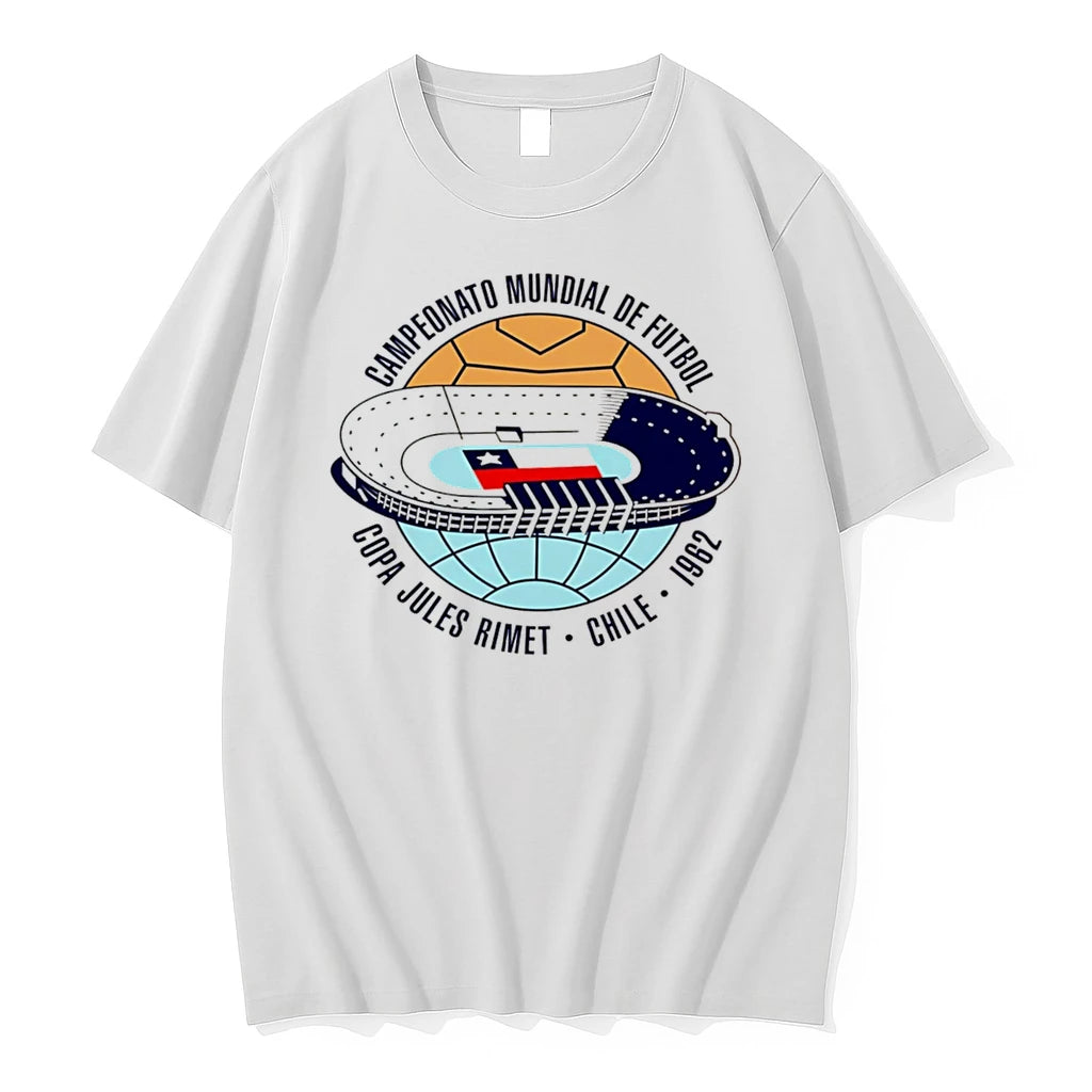 Officials Campeonato Mundial De Futbol Chile 1962 World Cup Tee Premium T Shirt