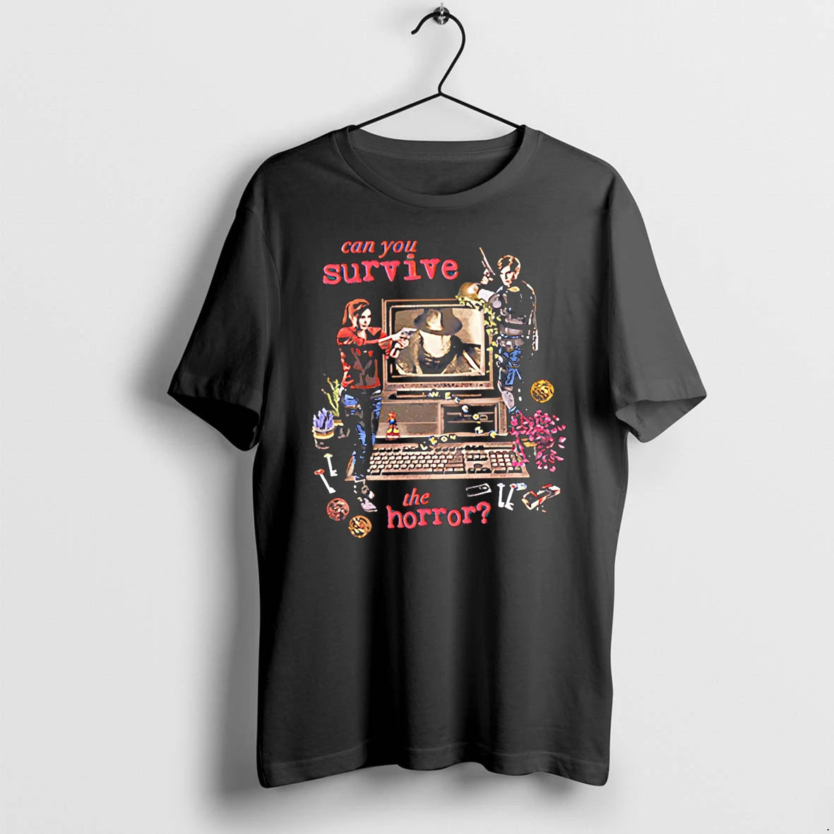 Officials Can You Survive The Horror Welcome Leon Premium T Shirt
