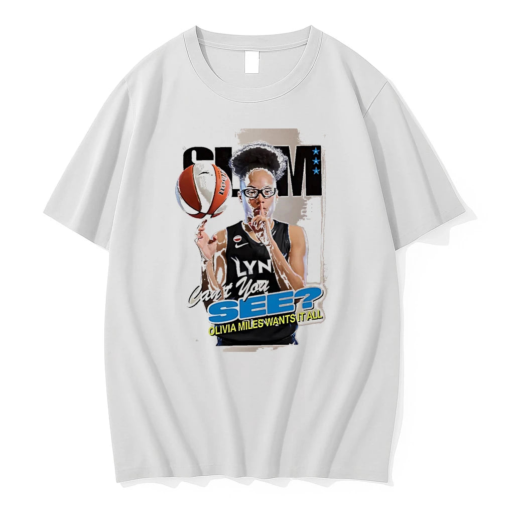Officials Cant You See Olivia Miles Wants It All Basketball Player White
