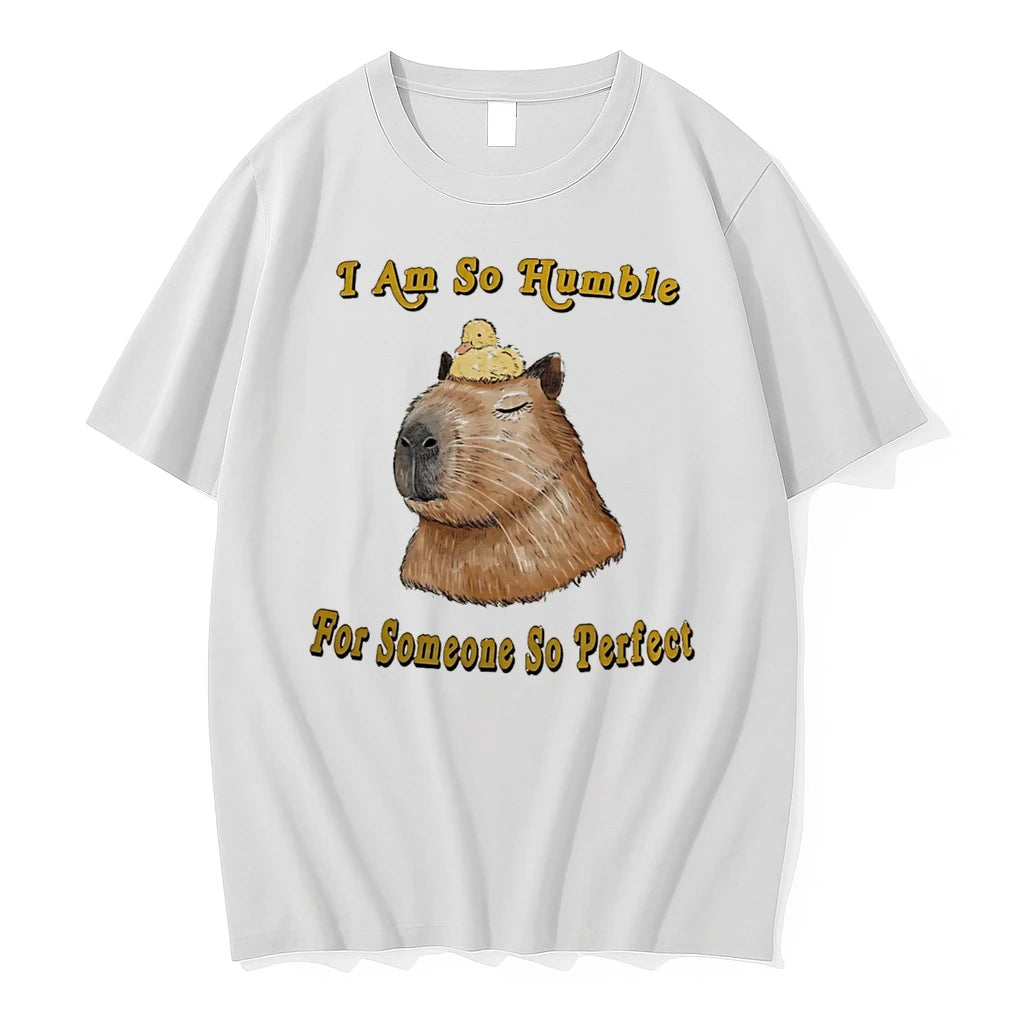 Officials Capybara I Am So Humble For Someone So Perfect Tee Premium T Shirt