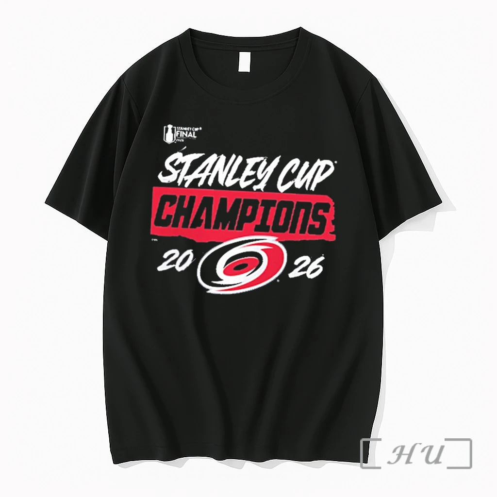 Officials Carolina Hurricanes Stanley Cup Champions 2026 Classic Tee