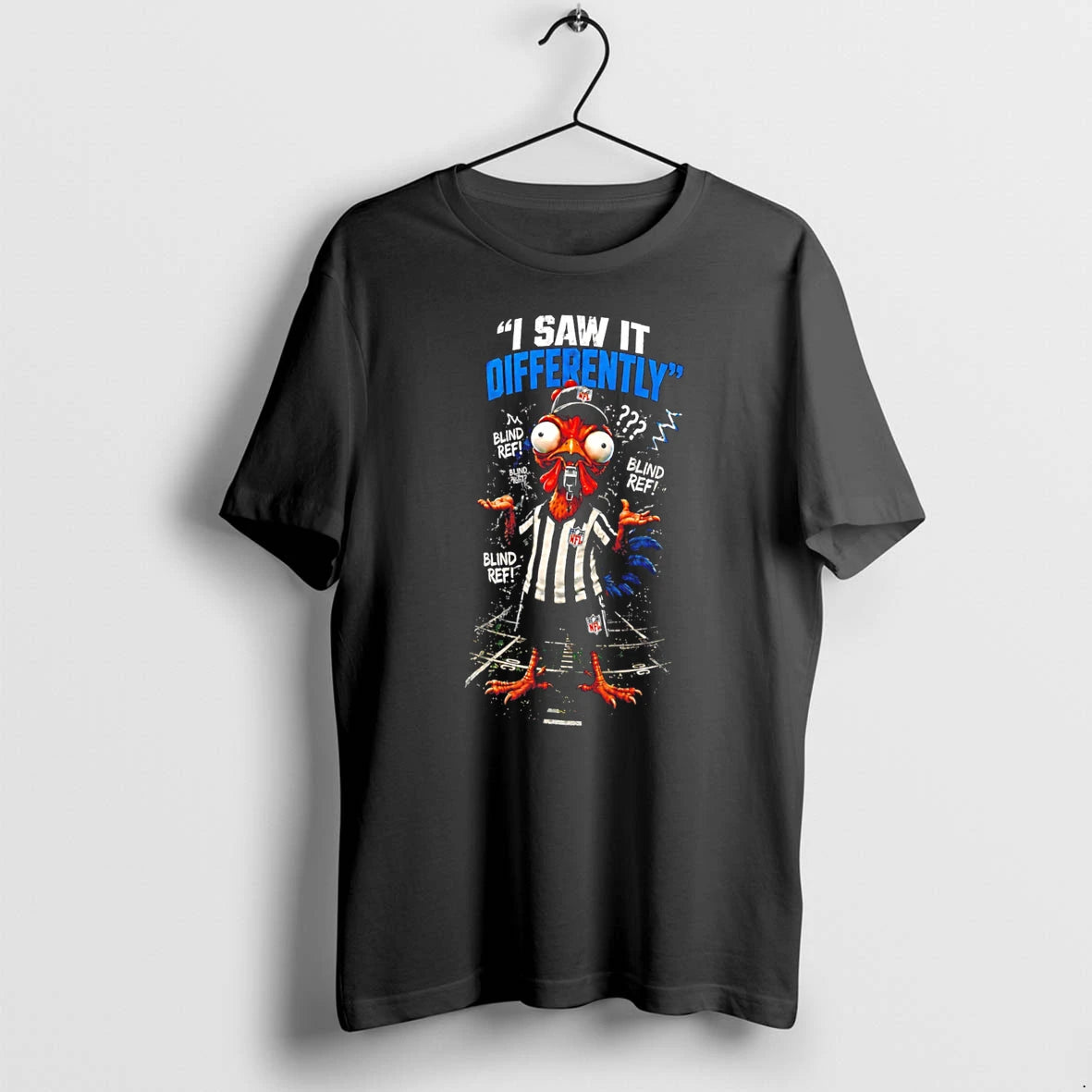 Officials Carolina Panthers Blind Referee I Saw It Differently Blind Ref Tee