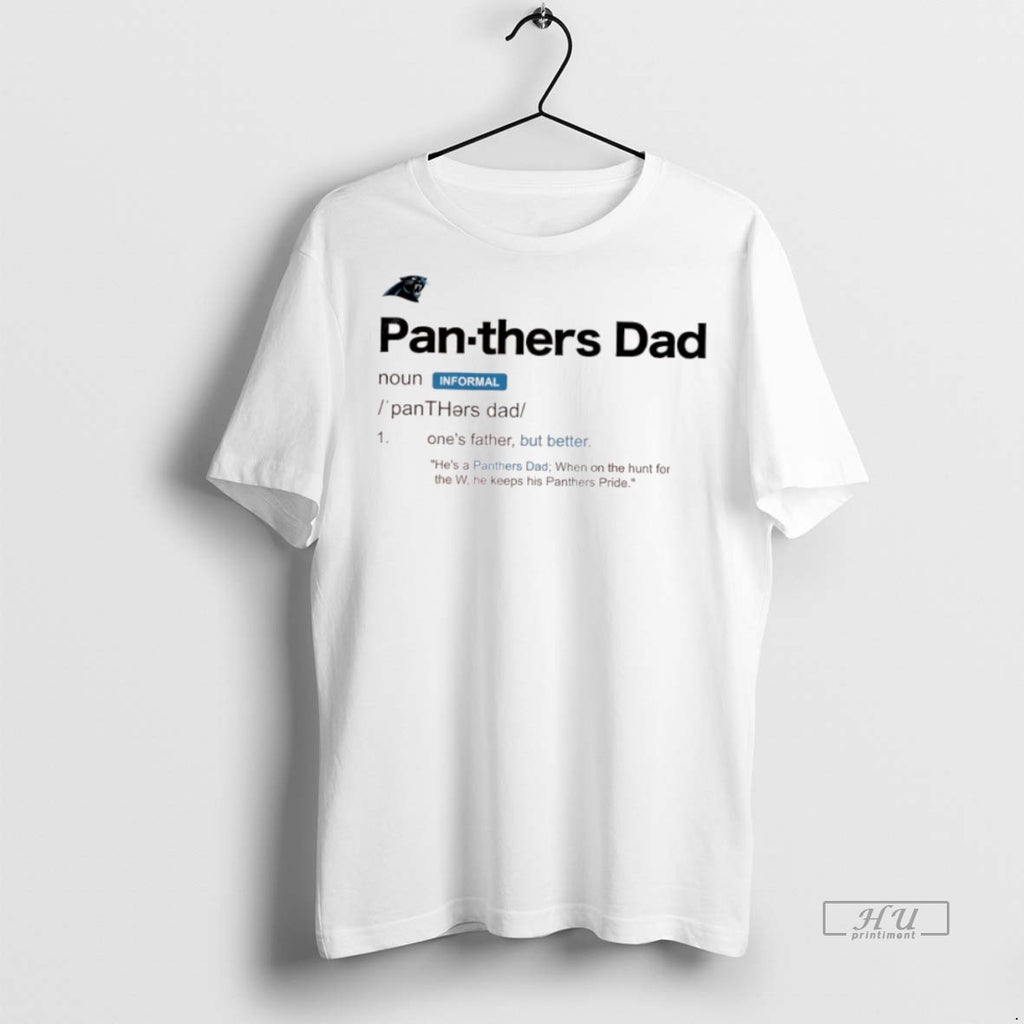 Officials Carolina Panthers Dad Definition Graphic Tee Shirt Sweater