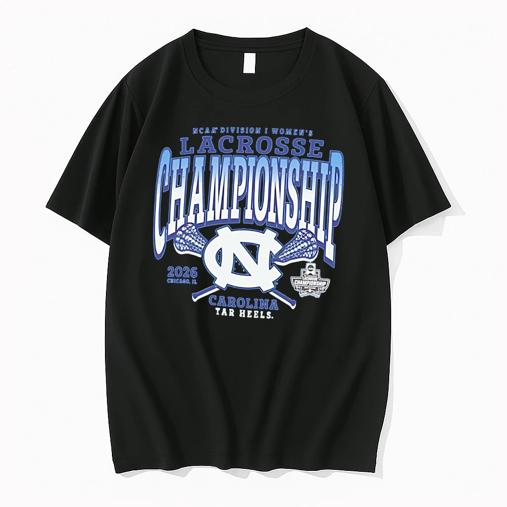Officials Carolina Tar Heels 2026 Ncaa Division I Womens Lacrosse Championship Tee