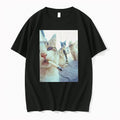 Officials Cats Smoking Cigarettes And Wearing A Cowboy Hat Premium T Shirt