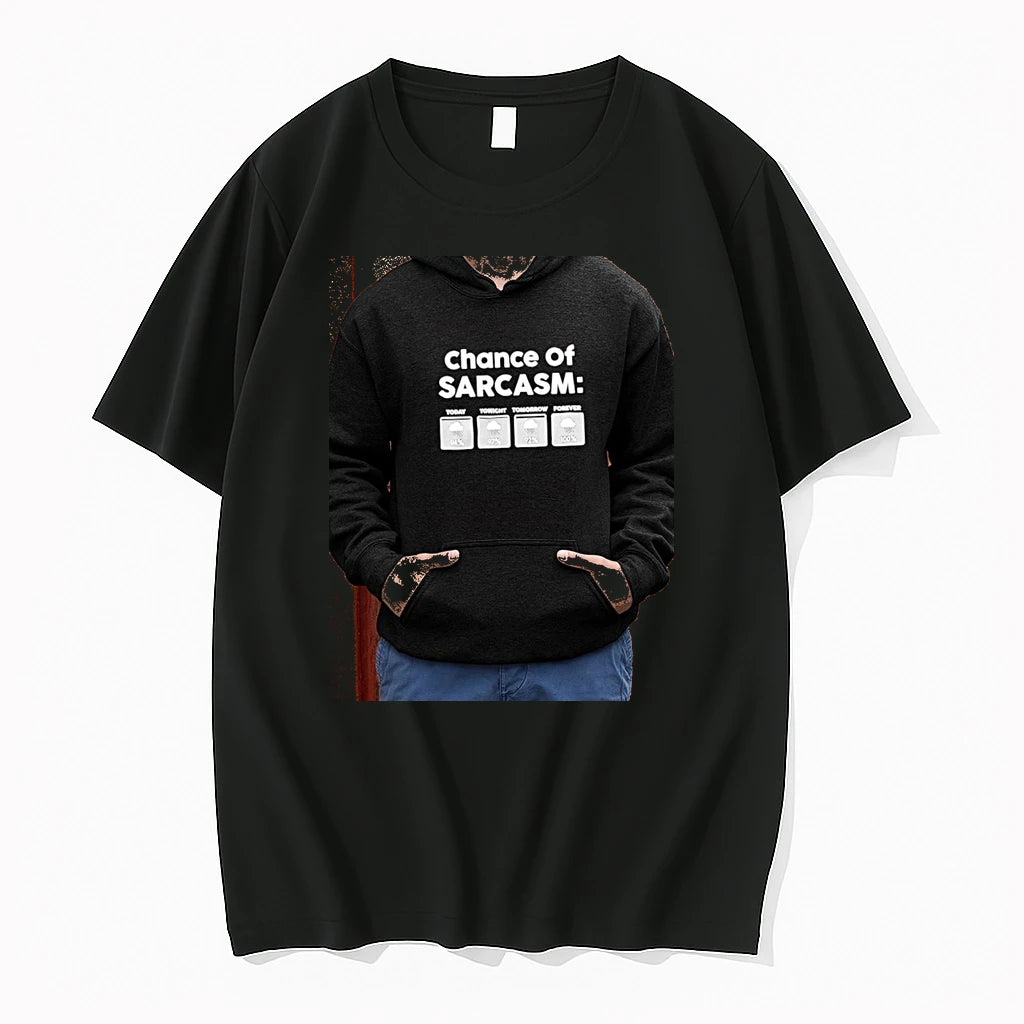 Officials Chance Of Sarcasm Today Tonight Tomorrow And Forever Rain Premium T Shirt