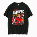 Officials Charles Leclerc Fiery Skull Racing Car Graphic Tee Premium T Shirt
