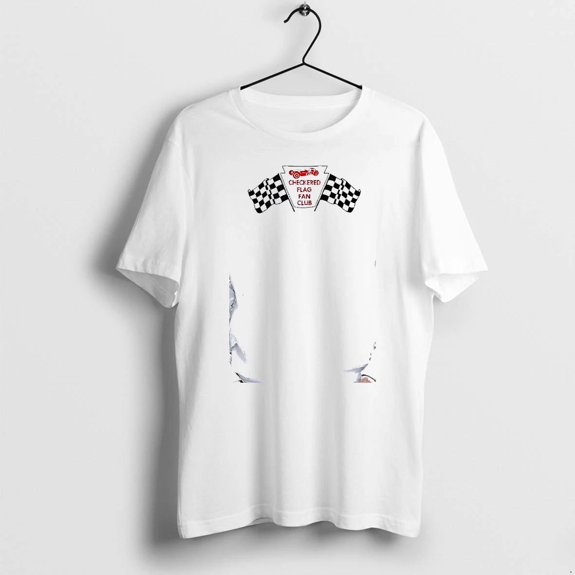 Officials Checkered Flag Fan Club Race Car Motorsports Racing Keystone Premium T Shirt