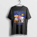 Officials Chicago Cubs Charlie Brown And Snoopy Est 1870 Premium T Shirt