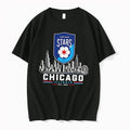 Officials Chicago Stars Fc Chicago Illinois Est 2007 City Skyline Tee Premium T Shirt