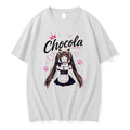 Officials Chocola Nekopara Anime Maid Girl Catgirl Tee Premium T Shirt