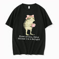 Officials Christian Frog First Of All Jesus Think Im A Delight Tee