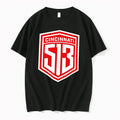 Officials Cincinnati 513 Shield Baseball Area Code Tee Premium T Shirt