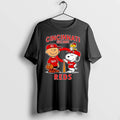 Officials Cincinnati Reds Est 1881 Charlie Brown And Snoopy Baseball Premium T Shirt