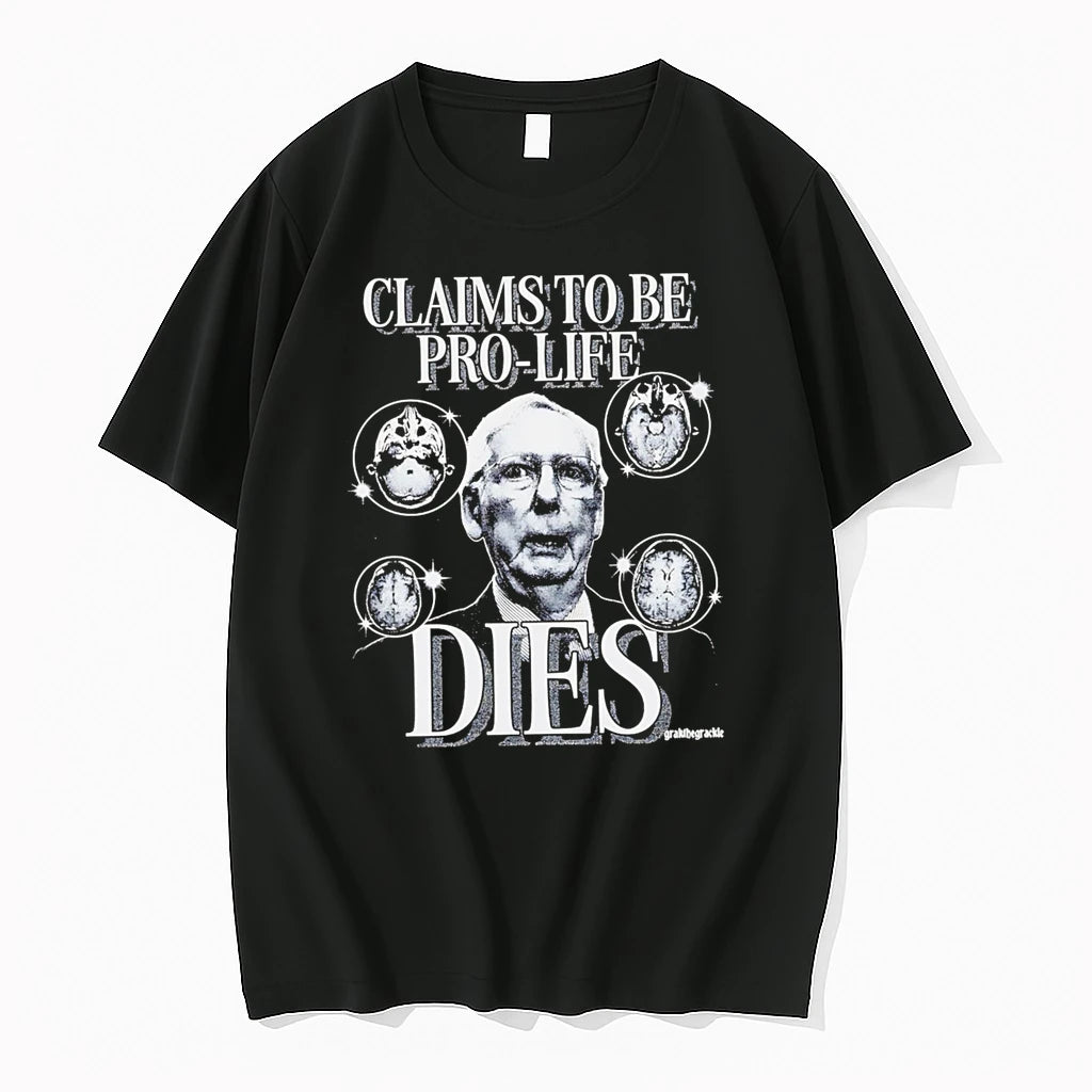 Officials Claims To Be Pro Life Dies Mitch Mcconnell Premium T Shirt