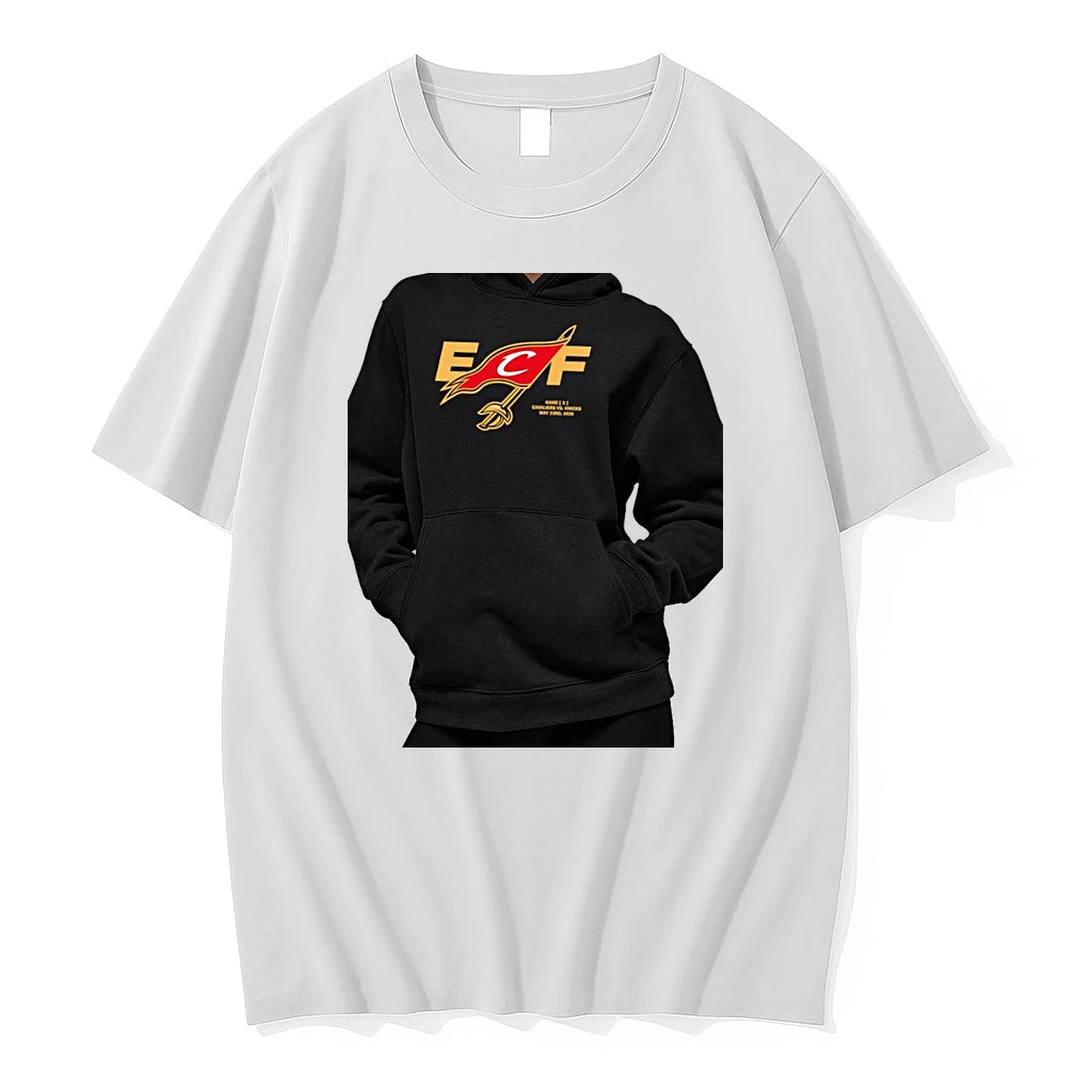 Officials Cleveland Cavaliers Vs Ny Knicks Ecf Game 3 2026 Flag Premium T Shirt