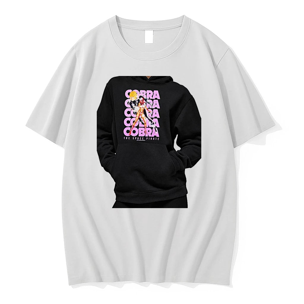 Officials Cobra The Space Pirate Armaroid Lady Sci Fi Anime Premium T Shirt