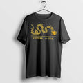 Officials Coffee Or Die Snake Caffeine Dissected Anatomy Premium Graphic Black Premium T Shirt