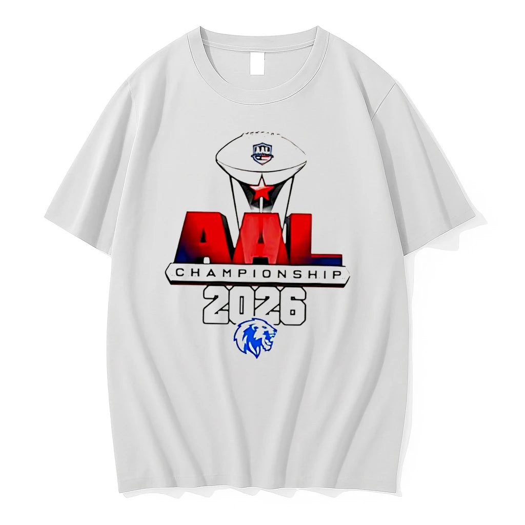 Officials Columbus Lions 2026 Aal Champions Trophy Tee Premium T Shirt