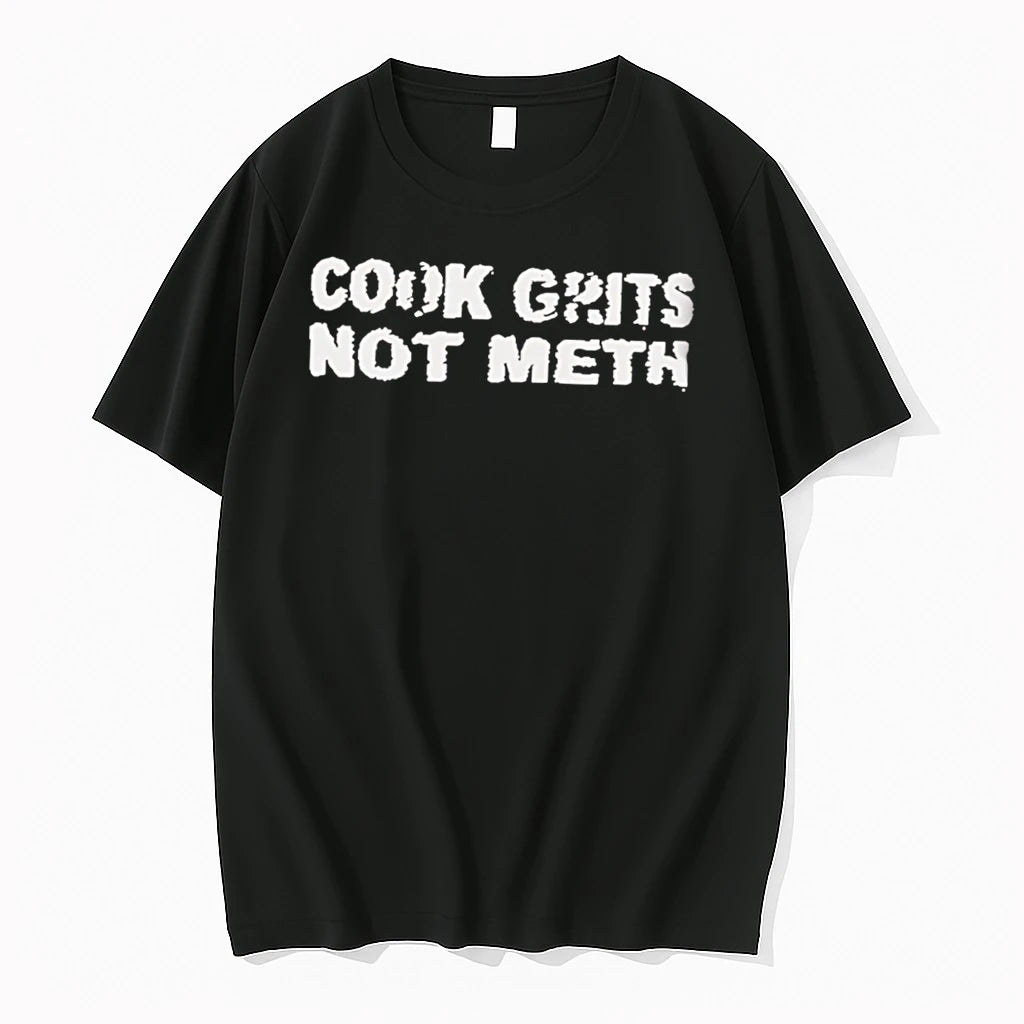 Officials Cook Grits Not Meth Funny Cooking Southern Food Tee Premium T Shirt