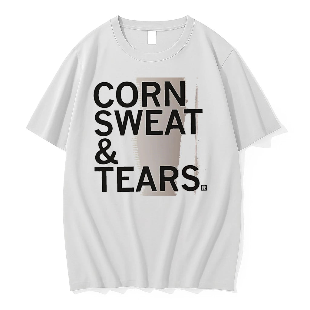 Officials Corn Sweat And Tears White Premium T Shirt
