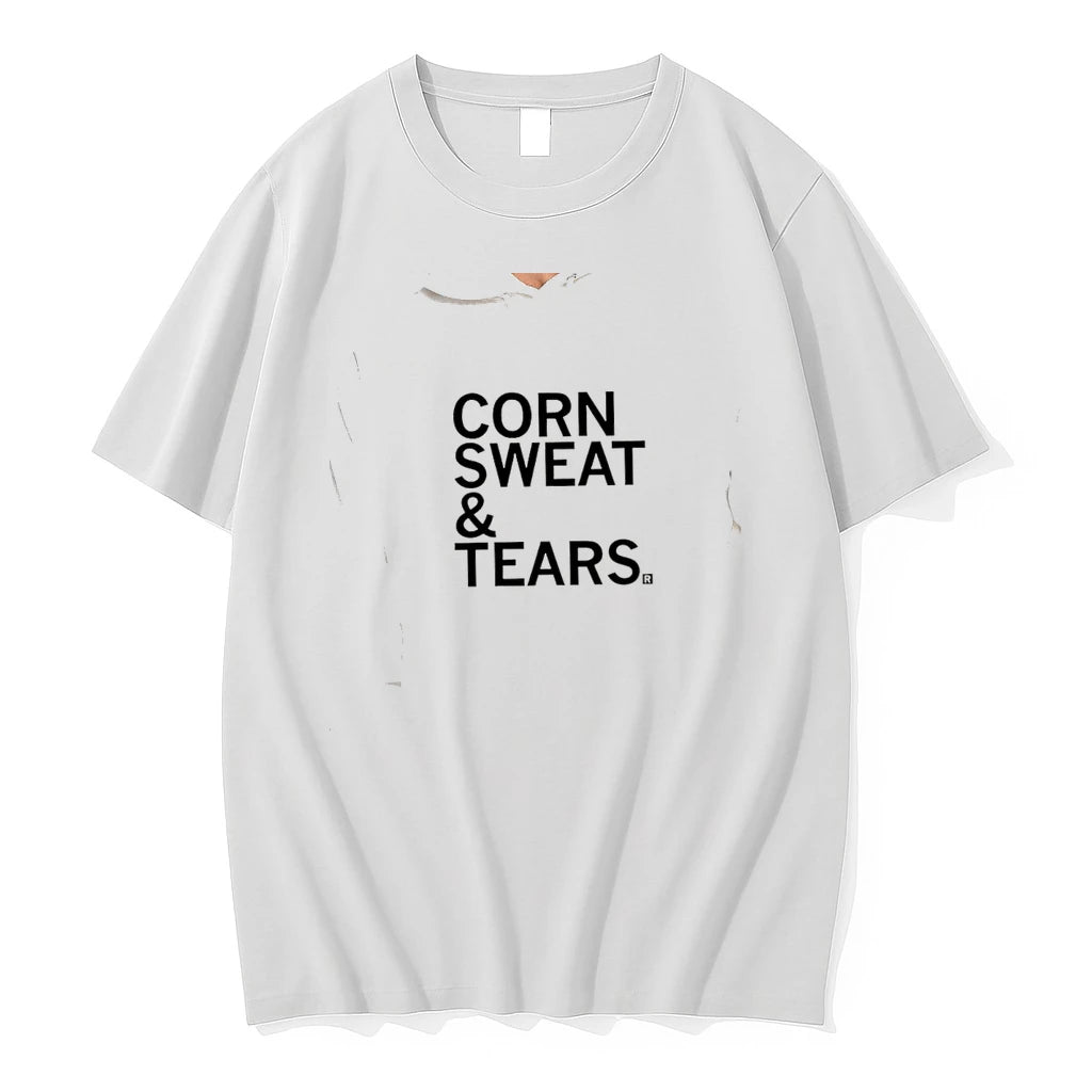 Officials Corn Sweat And Tears Farming Agriculture Plant Crop Harvest Food Premium T Shirt
