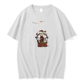 Officials Critter Corner Fox Girl And Rabbits Tree Trunk Premium T Shirt