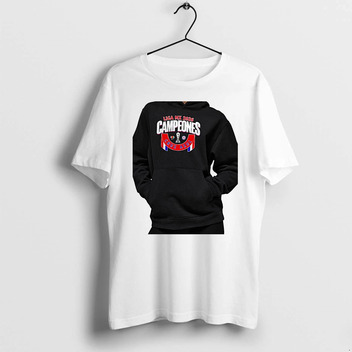 Officials Cruz Azul 2026 Liga Mx Campeones Premium T Shirt