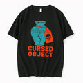 Officials Cursed Object Vintage Style Vase Skull Spooky Tee Premium T Shirt