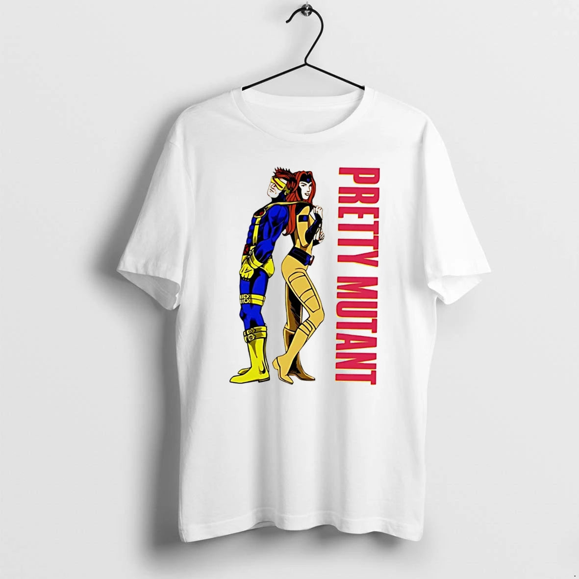 Officials Cyclops And Jean Grey X Men Pretty Mutant Tee Premium T Shirt