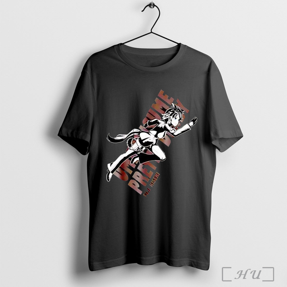 Officials Cygames Umamusume Pretty Derby Fujikiski Black Shirt Sweater Longsleeve And V Neck