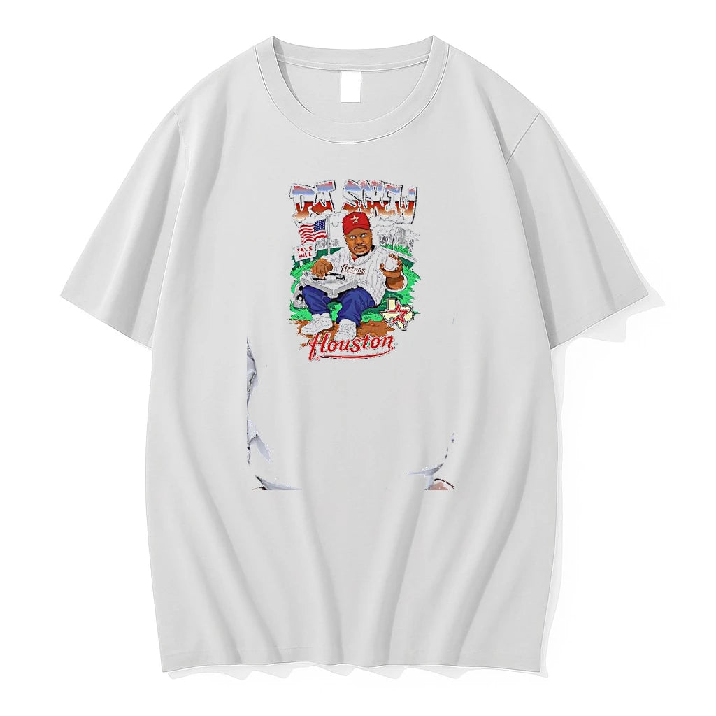 Officials Dj Screw Houston Astros Tals Hill Texas Baseball Mlb Premium T Shirt