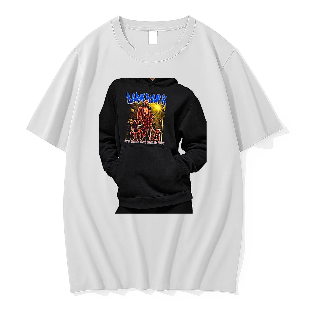 Officials Dmx Rapper Its Dark And Hell Is Hot Pitbulls Premium T Shirt