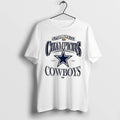 Officials Dak Prescott Super Bowlxxx Champions Est 1960 Cowboys Tee Premium T Shirt